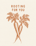 Rooting For You — Carrot Printable Wall Art