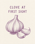 Clove At First Sight — Garlic Printable Wall Art